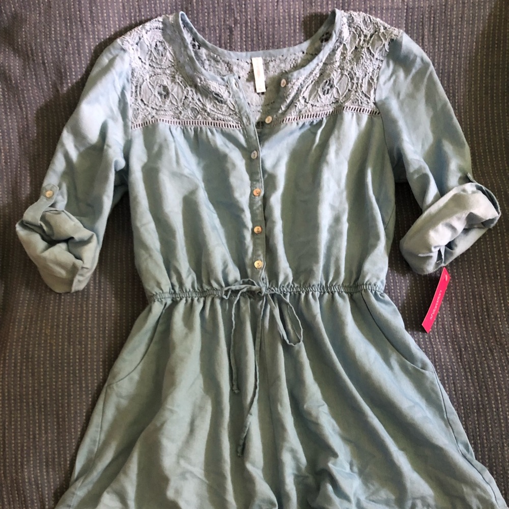 Xhilaration Chambray Romper